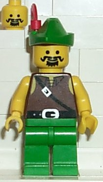 LEGO Minifigure-Dark Forest - Forestman 1-Castle / Dark Forest-CAS004-Creative Brick Builders